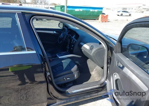 2013 Audi A4 2.0T Premium из США, поврежденный, VIN WAUAFAFL7DN009374